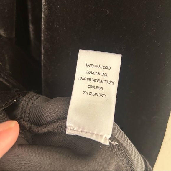 Emerald Sundae Black Velvet Cutout Halter Mini Dress NWOT Large Holiday - Picture 5 of 8